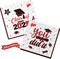 Red and Black Graduation Decorations 2025 Graduation Plates and Napkins 2025 Congrats Grad Banner 2025 Party Supplies Grad Party Decorations 2025
